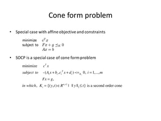 Convex optimization methods | PDF