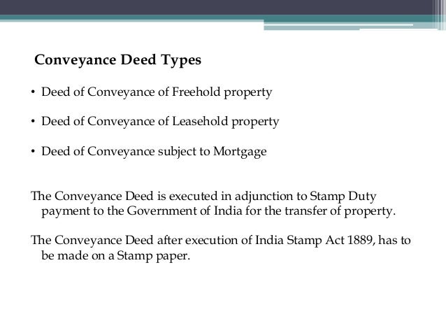 payment bill definition Conveyance deed payment bill definition Conveyance deed