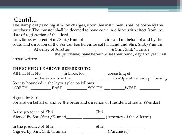 a deed of conveyance a deed of conveyance