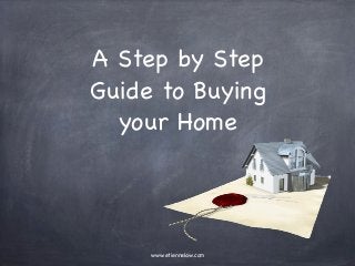 A Step by Step
Guide to Buying
your Home

www.etiennelaw.com

 