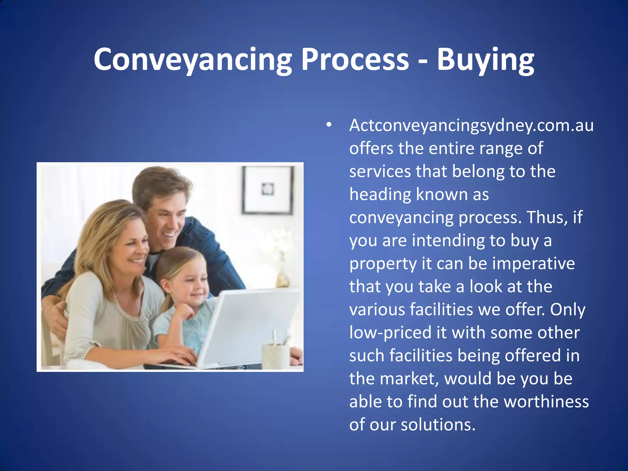 Conveyancing Process Explained for Buyers | PPT