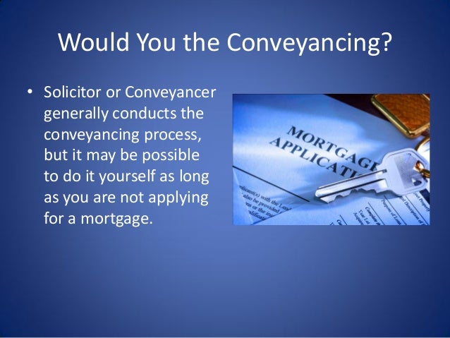 Conveyancing Process Explained for Buyers