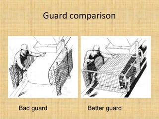 Guard comparison 
Bad guard Better guard 
 