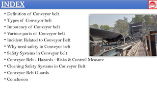 Conveyor Safety PPT 2025.Training Module on CONVEYOR SAFETY | PPTX