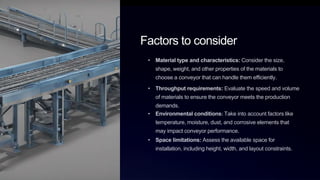 Conveyors Types applications and safety _211223007.pptx