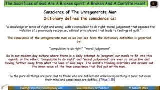 Defiled Meaning Conviction Empowerment To See The Spirituality of God’s Law. | PPTX