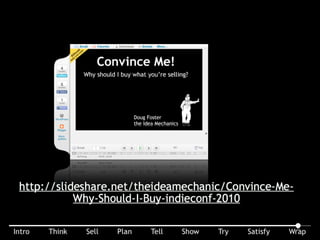 Both the slides and a slidecast of the presentation today will be on Slideshare at http://slideshare.net/theideamechanic
 