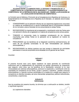 Comisión para la Defensa y Promoción de la Competencia - Honduras