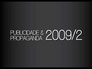 Convite Formatura de Publicidade e Propaganda Estácio de Sá de Santa Catarina 2009/2