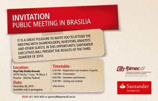 Convite brasilia ing
