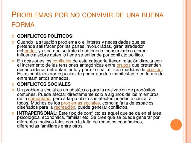 Convivencia escolar