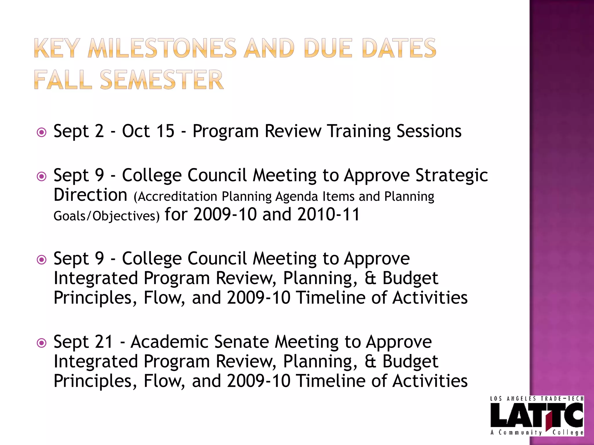 Convocation Day Presentation 2009 | PPTX