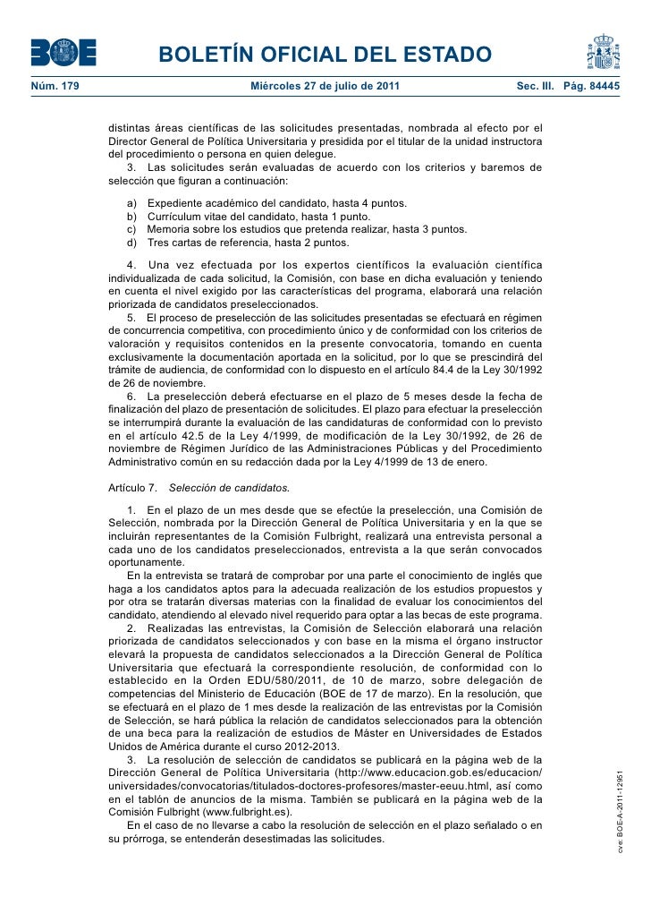 Convocatoria Becas Para La Realizacion De Estudios De Master En Cienc