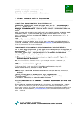 Convocatoria Cyted 2009   2[1]