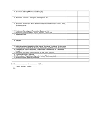 Convocatoria p control de la deuda