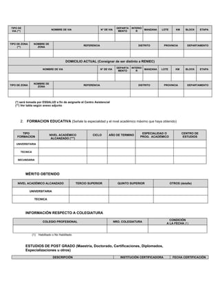 Convocatoria p control de la deuda