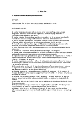 Convocatorias 14 10-11