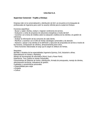 Convocatorias de personal (02 set-10)