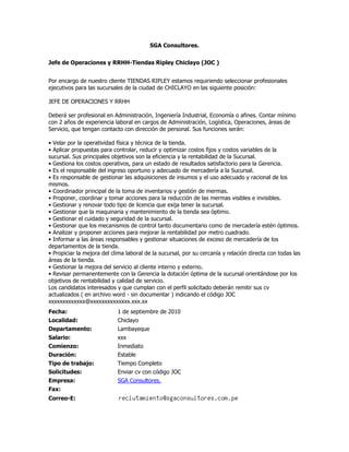 Convocatorias de personal (02 set-10)