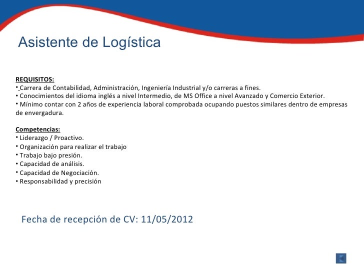 Convocatorias Internas