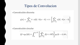 Tipos de Convolucion
 
