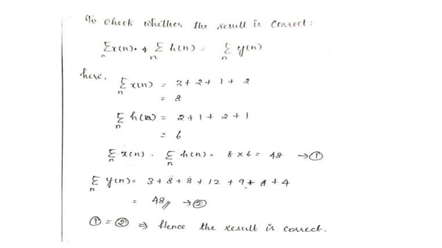 Convolution linear and circular using z transform day 5 | PPT