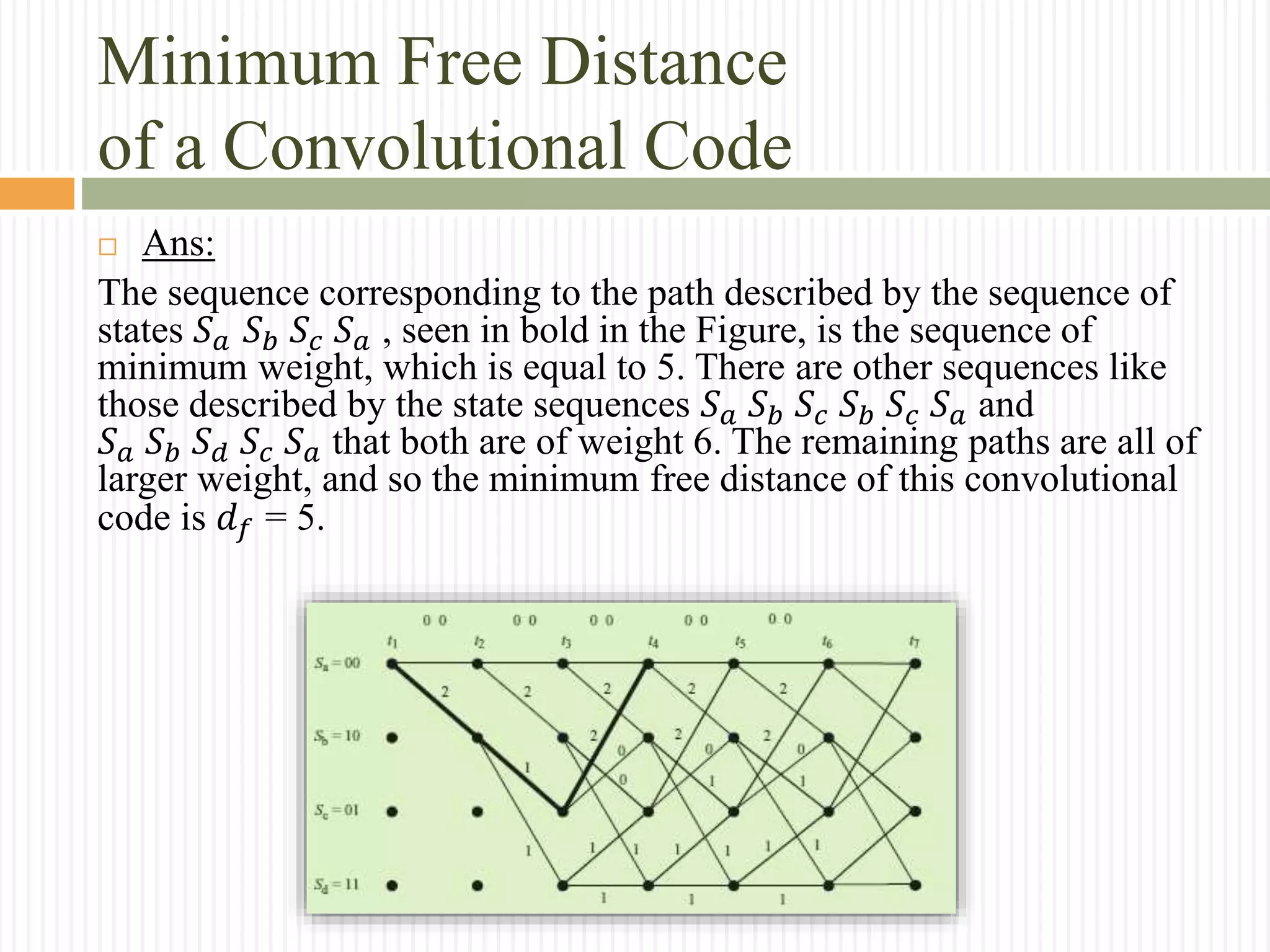 Convolutional codes | PPTX