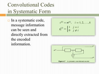 Convolutional codes | PPTX