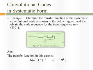 Convolutional codes | PPTX