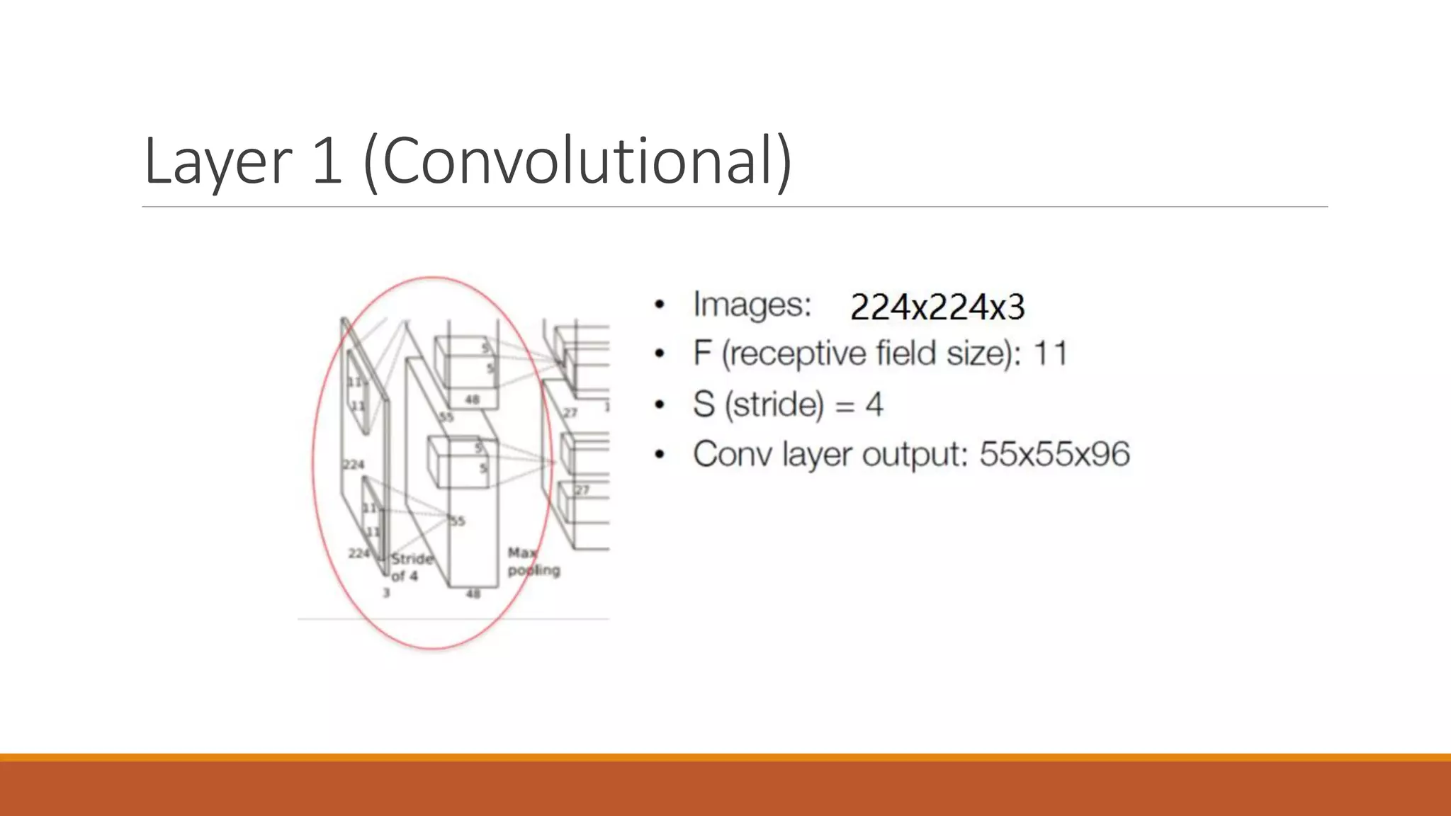 Layer 1 (Convolutional)
 