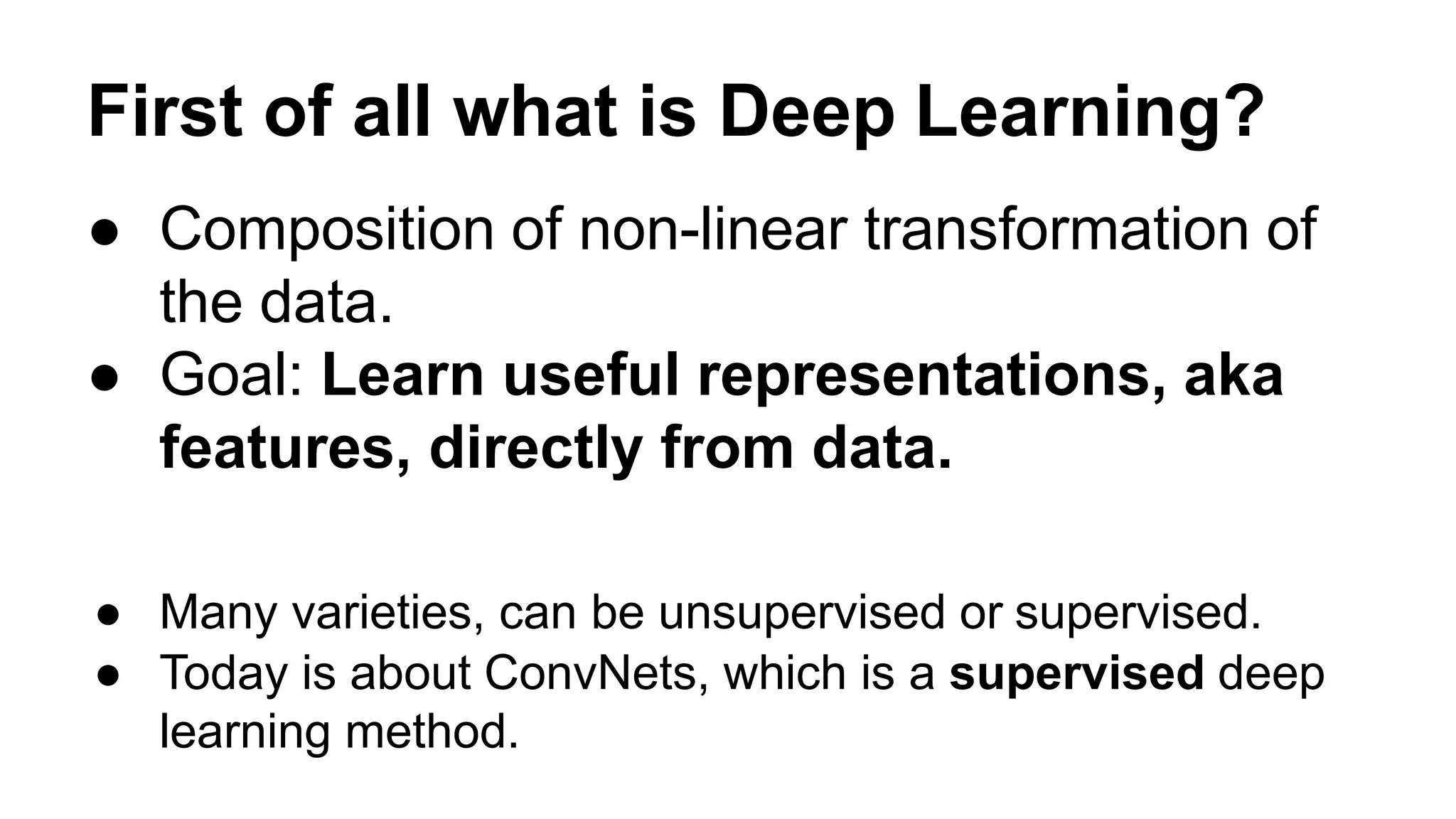 Convolutional neural networks