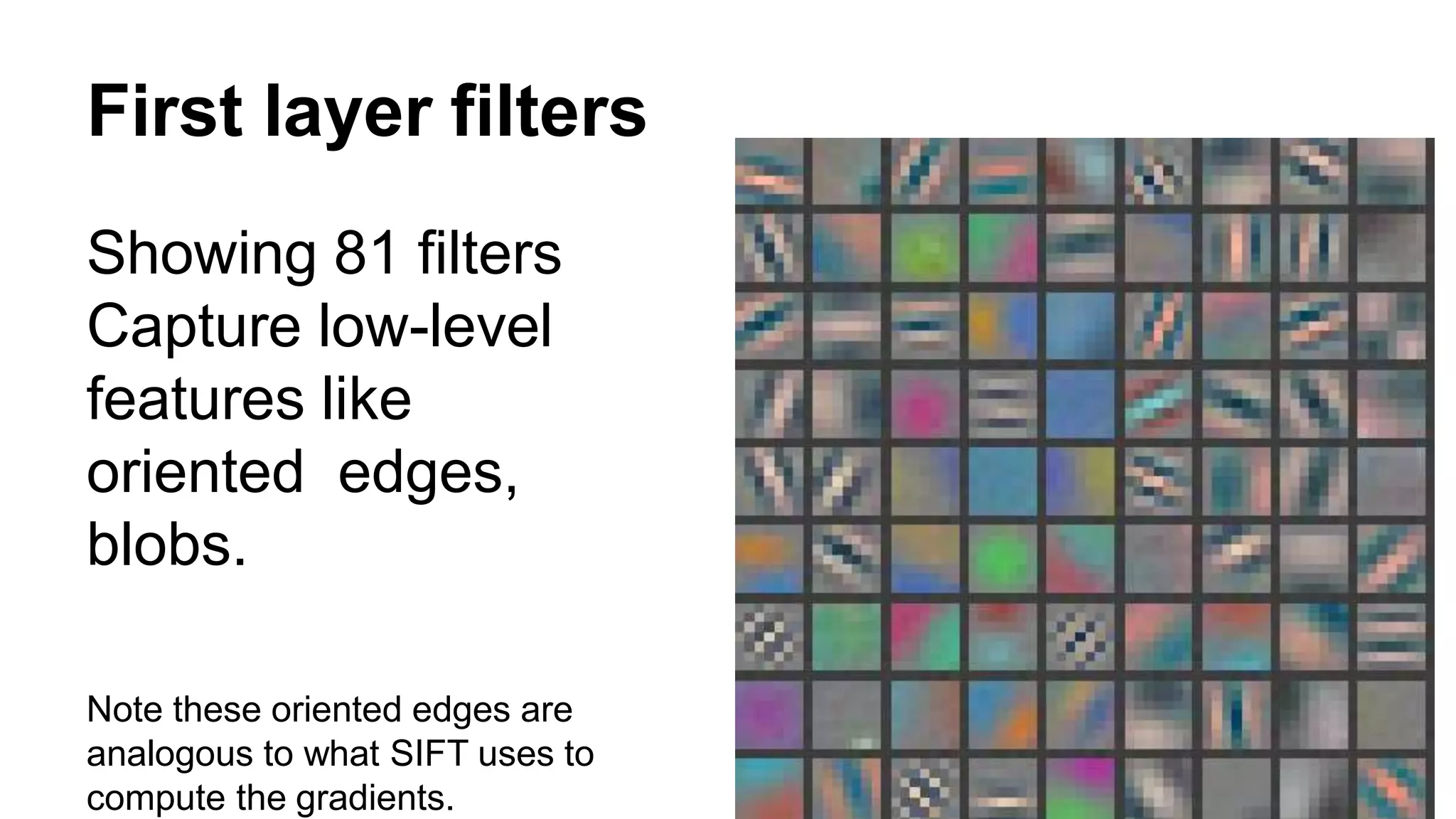 Convolutional neural networks