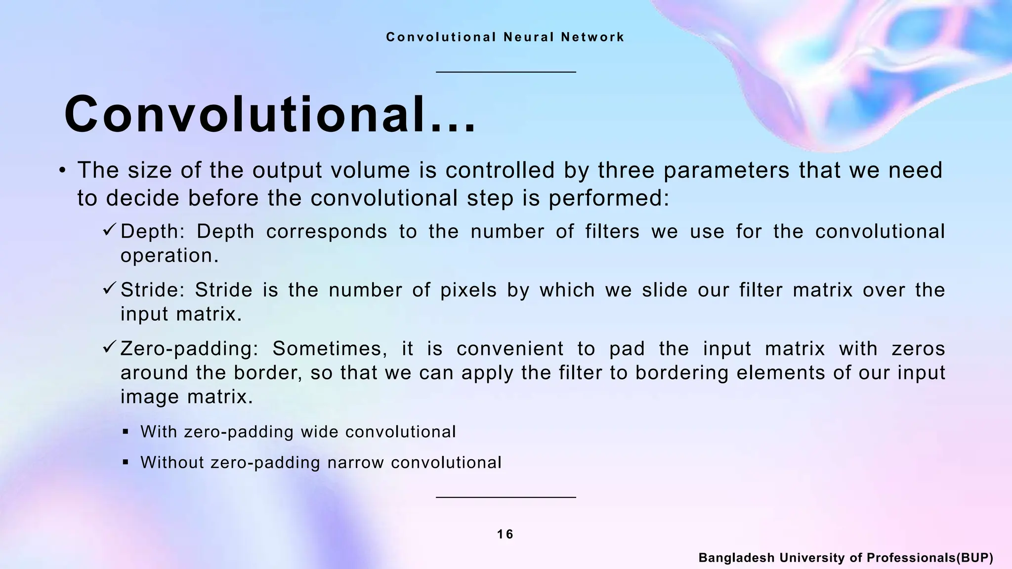 Convolutional Neural Networks CNN | PPTX