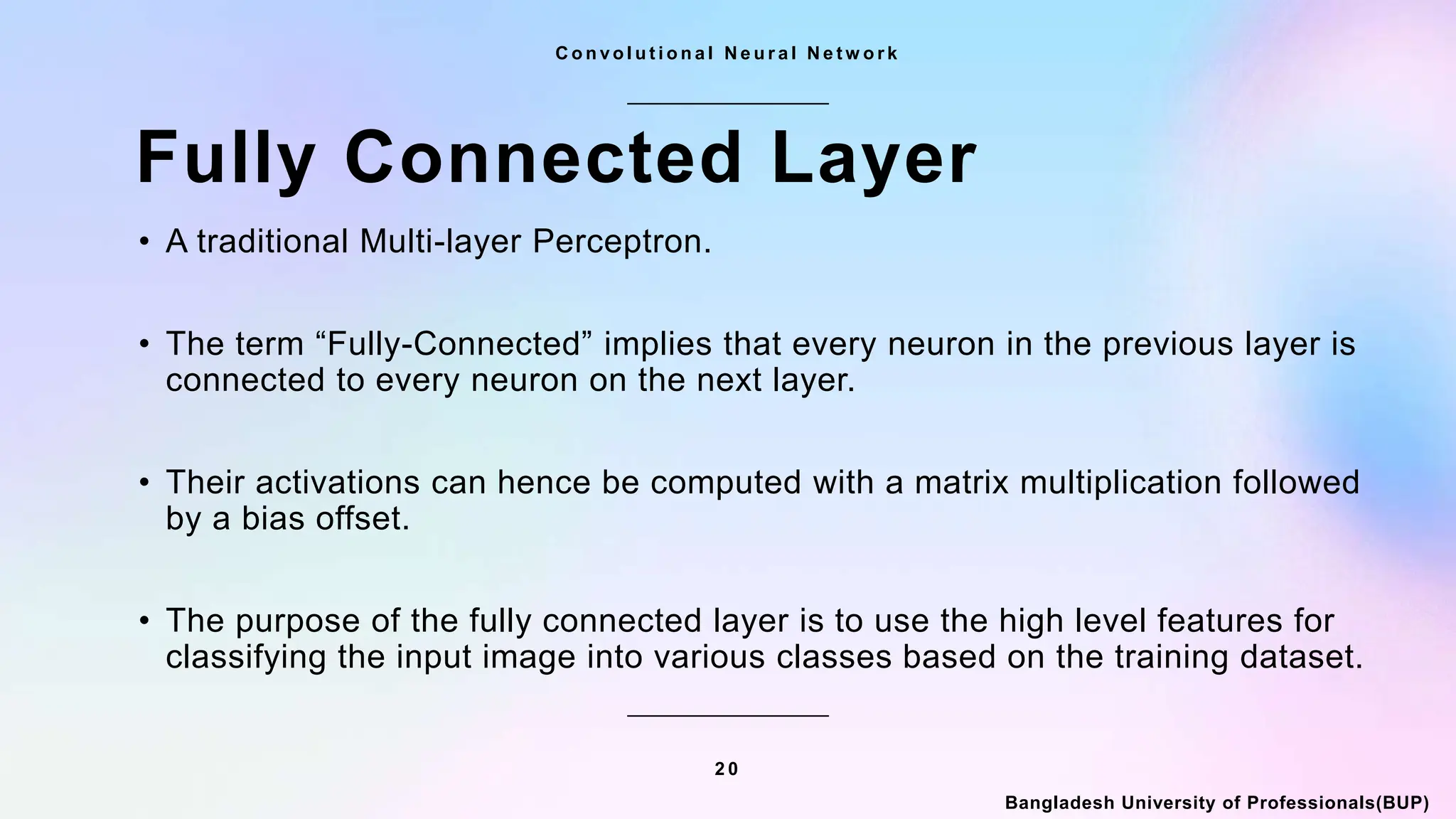 Convolutional Neural Networks CNN | PPTX
