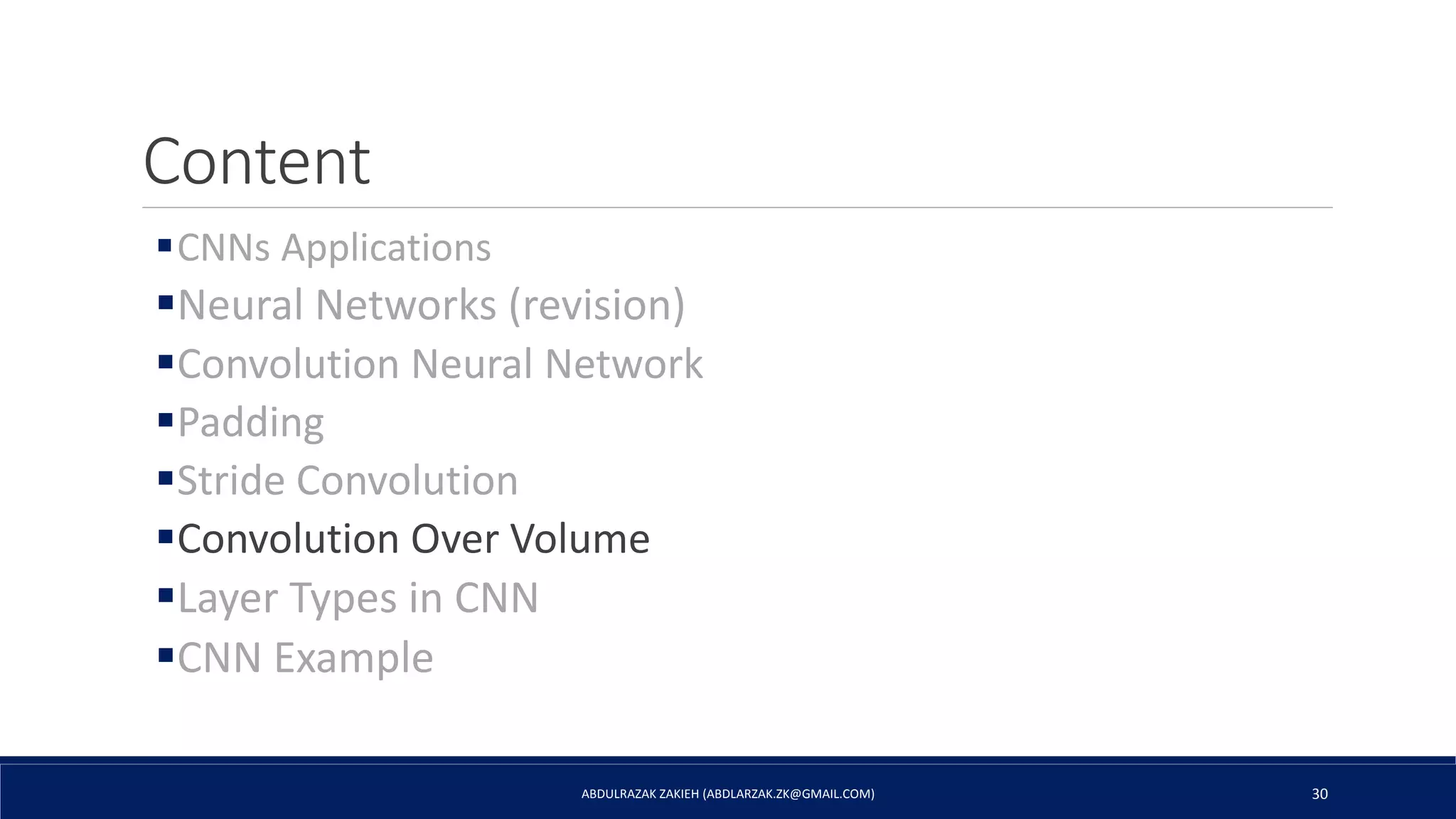Convolutional Neural Network (CNN) | PPT