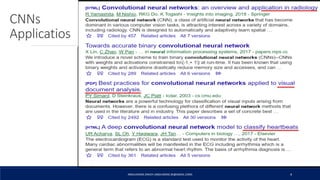 CNNs
Applicatios
ABDULRAZAK ZAKIEH (ABDLARZAK.ZK@GMAIL.COM) 4
level 2 autonomous driving assistance
TOGG
COVID-19 Artificial Intelligence Diagnosis
using only Cough Recordings
Jordi Laguarta, Ferran Hueto, Brian Subirana 30 SEP 2020
 