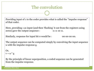 Convolution Codes | PPTX | Programming Languages | Computing