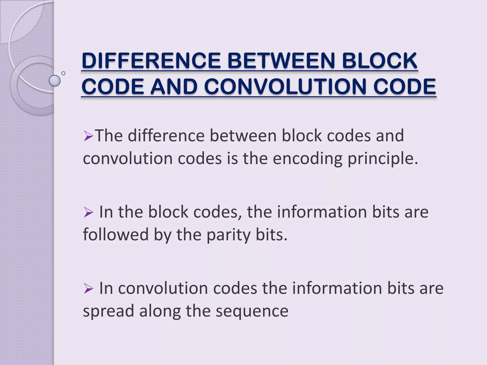Convolution codes and turbo codes | PPTX