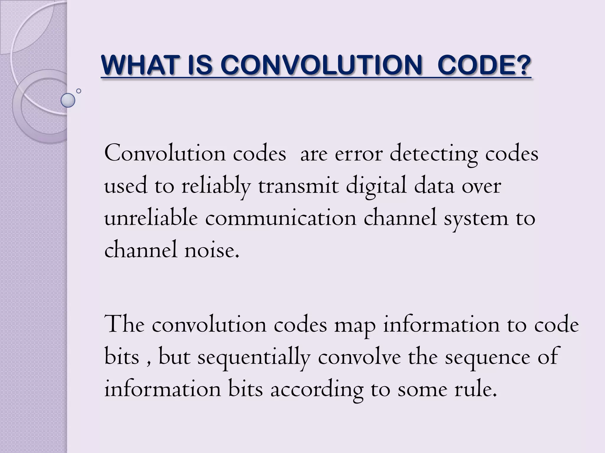 Convolution codes and turbo codes | PPTX
