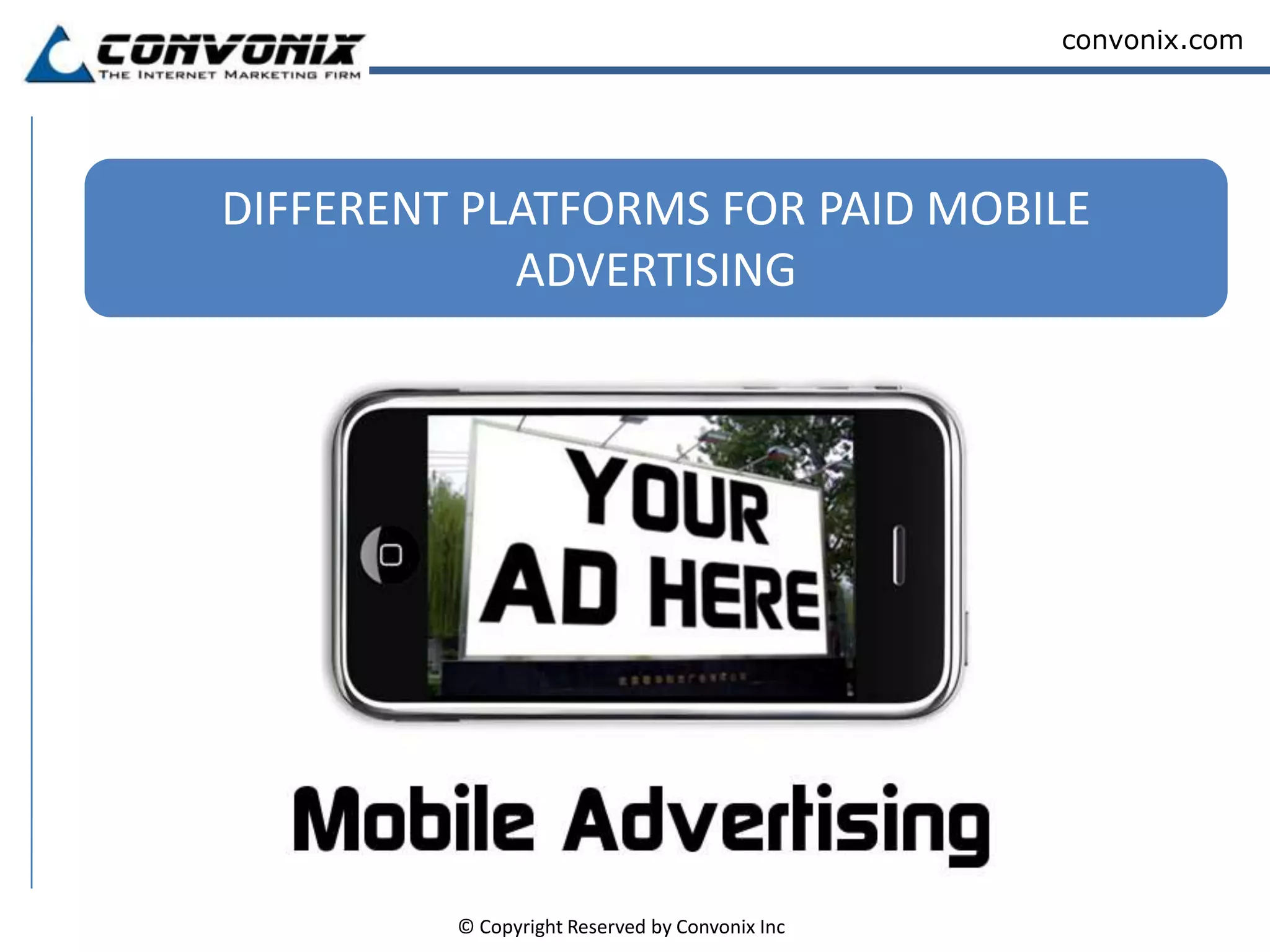 What’s The Best Mobile Ad Network For You?Where do you want to advertise?What type of publisher do you want?Do you want to pay for clicks or eyeballs?Do you want budget or top of the range?How precise do you want to be?Tools to track and optimize the campaignReturn on investmentHow wide do you want to throw the net?