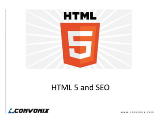 HTML 5 and SEO 