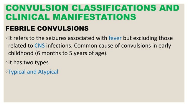 Convulsive disorder | PPT