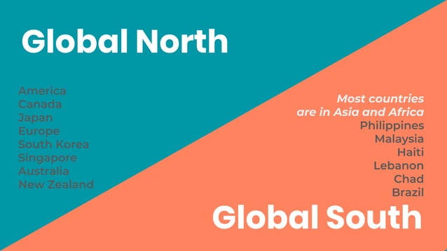 Global North and Global South