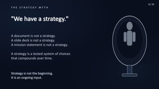 Strategy Without Execution The Integrated Growth Flywheel: Why Strategy Without Training ...