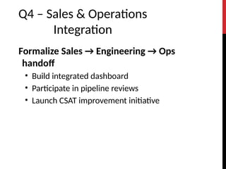 COO Development Plan - High Mix Hardware and Software - Dave Litwiller ...