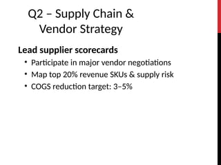 COO Development Plan - High Mix Hardware and Software - Dave Litwiller ...