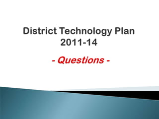 ActionsEnsure availability of current technology for all students at all sites during and after schoolProvide or facilitate adequate technology equipment in schools to attain 1:1 computing or use of digital devices where appropriate and with adequate support and trainingEvaluate and implement digital textbooks and on line resources which can be delivered via low cost mobile devicesEquitable Access