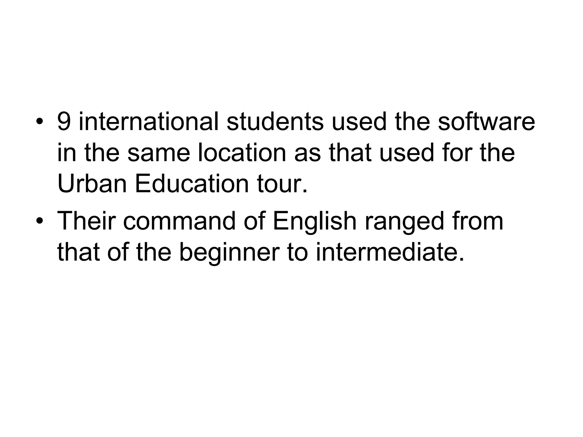 “it was triggering my own thoughts and I was getting to think for myself about the area and the buildings.”