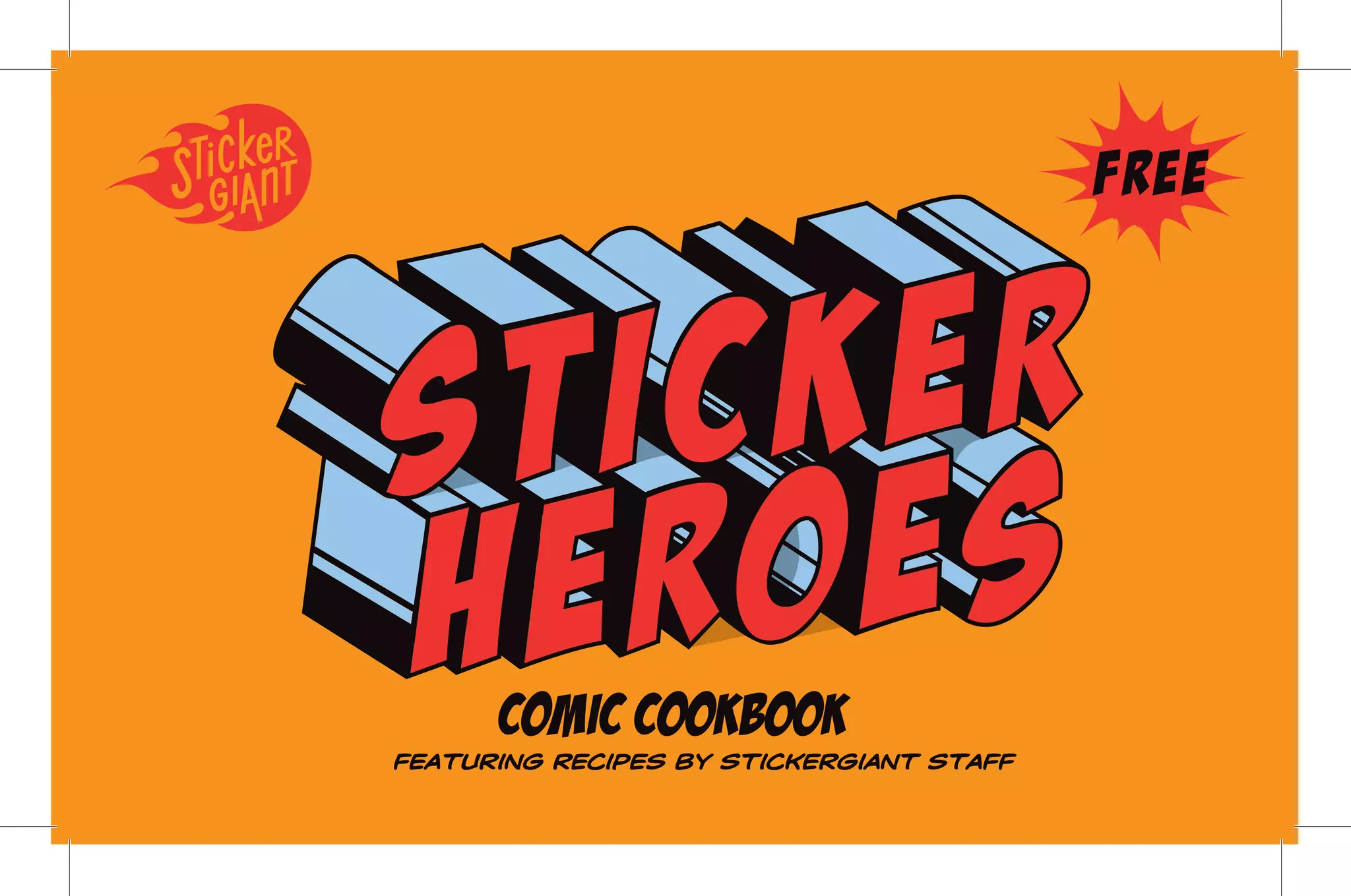 StickerGiant Comic Cookbook 2016 PPT