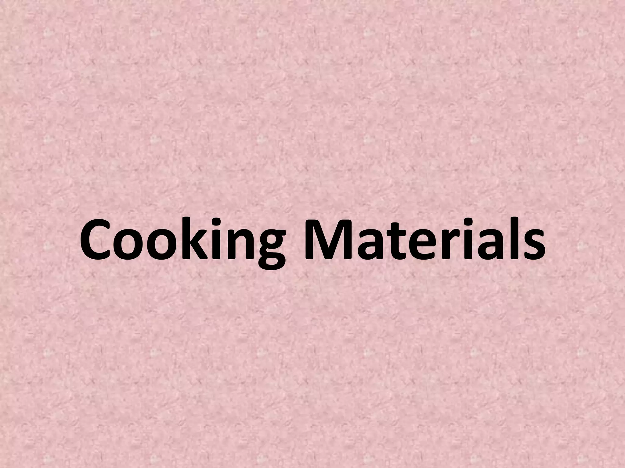 Cookery 9 tools and equipment PPT